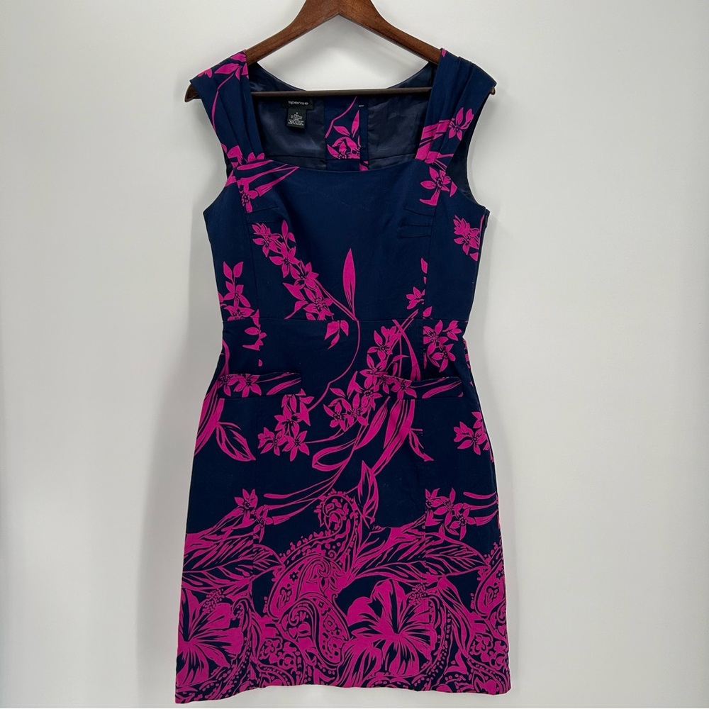 Spense Square Neck Dress, size 8
